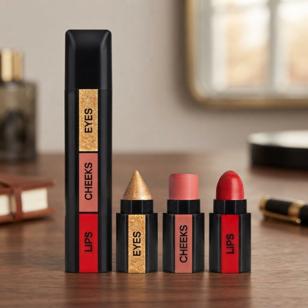 3 In 1 Makeup Stick With Eye Shadow