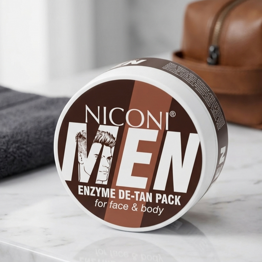By 1 Get 1 Free...Niconi Men Enzyme De Tan Pack - Skincare Product Designed For Skincare And Daily Care Routine - 100ml