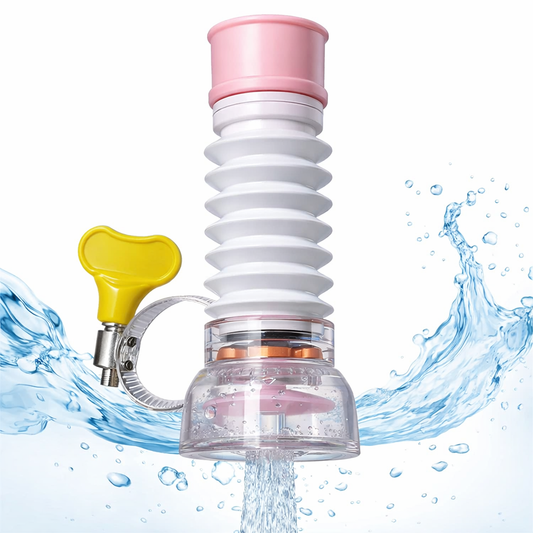 360° Adjustable Splash-Proof Faucet Extender & Water Filter